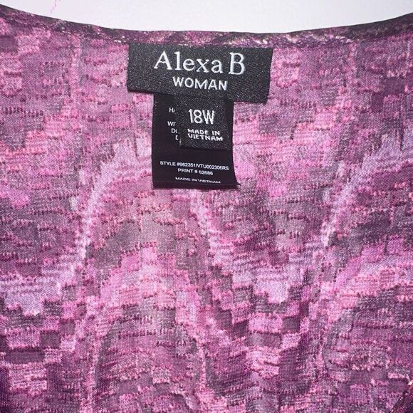 Alexa B | Long Sleeve Flowing Maxi Dress Size 18 - Picture 6 of 9